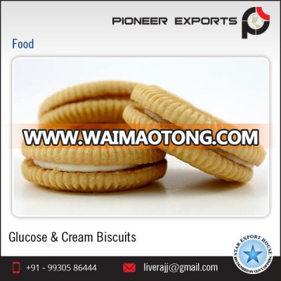 Wholesale Supplier Glucose & Cream Biscuits