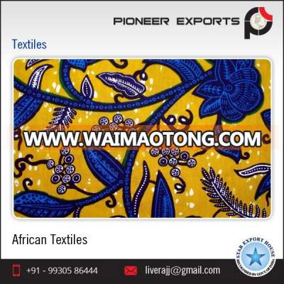 100% Cotton Real Wax African Printed Textiles