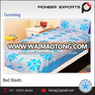 100% Polyester Bed Sheets for Hotel and Home Use