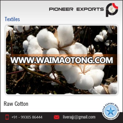 Indian Raw Cotton 100% Pure Cotton Shankar 6 C1% 2016-17 Crop 29mm 29gpt Strength 4-4.9mic 8.5%Moisture 3%Trash