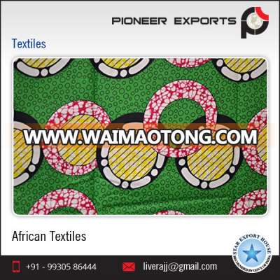 2017 Fashion African Textile Fabric for Clothing Use