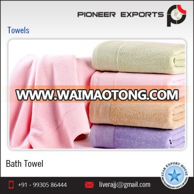 100% Cotton Promotional Grade Highly Soft Bath Towel