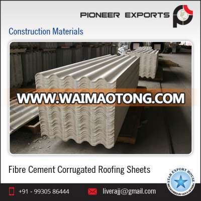 Fibre Cement Corrugated Roofing Sheets