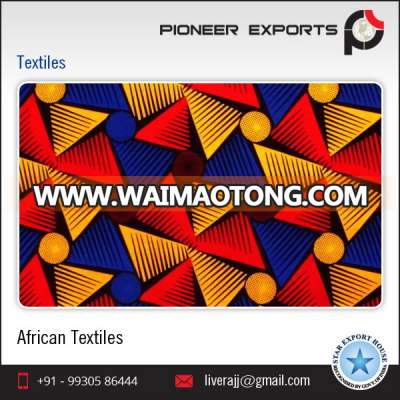 Shrink and Tear Resistant African Printed Textiles (Real Wax)