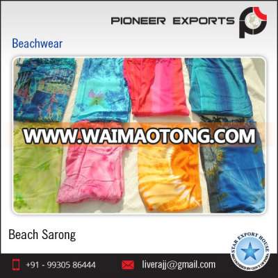 Wholesale Summer Popular Fashion Printed Beach Sarong